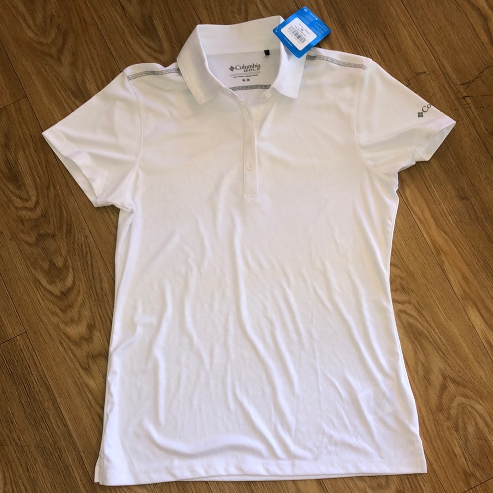 Columbia women’s Omni-Wick Golf Polo. NWT!